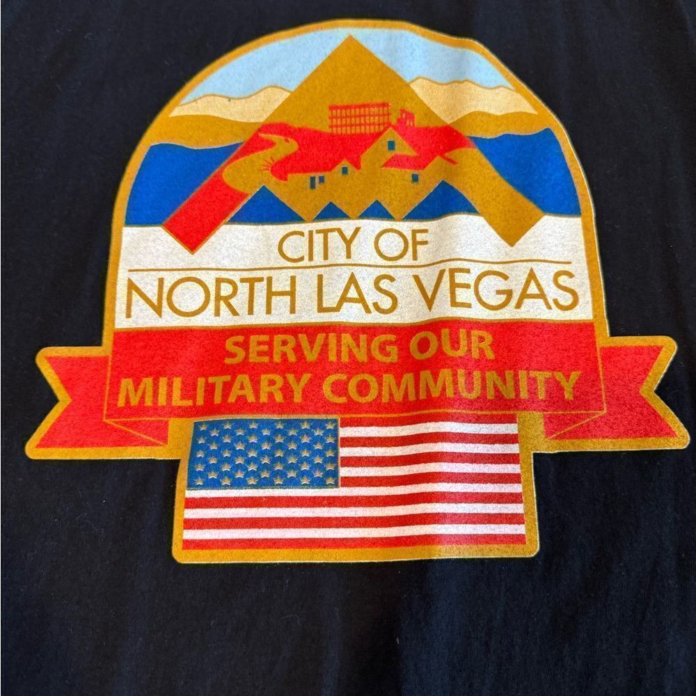 Gildan North Las Vegas Men’s Crewneck T-Shirt Sz XL